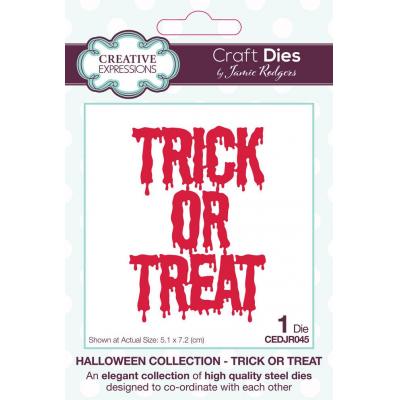 Creative Expressions Jamie Rodgers Craft Die - Halloween Trick Or Treat